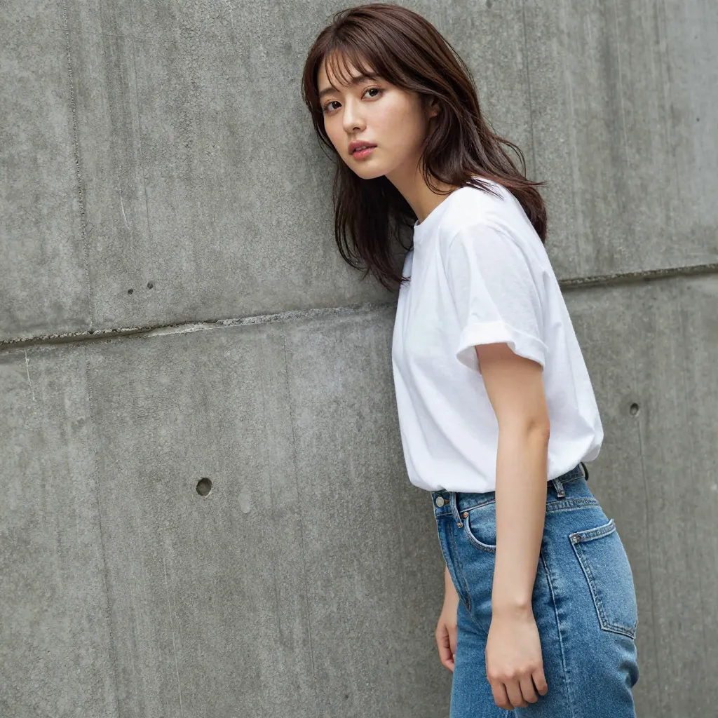 【実験】壁もたれポーズ検証|standing against wall・leaning with shoulder・back pressedで壁際ポーズを比較