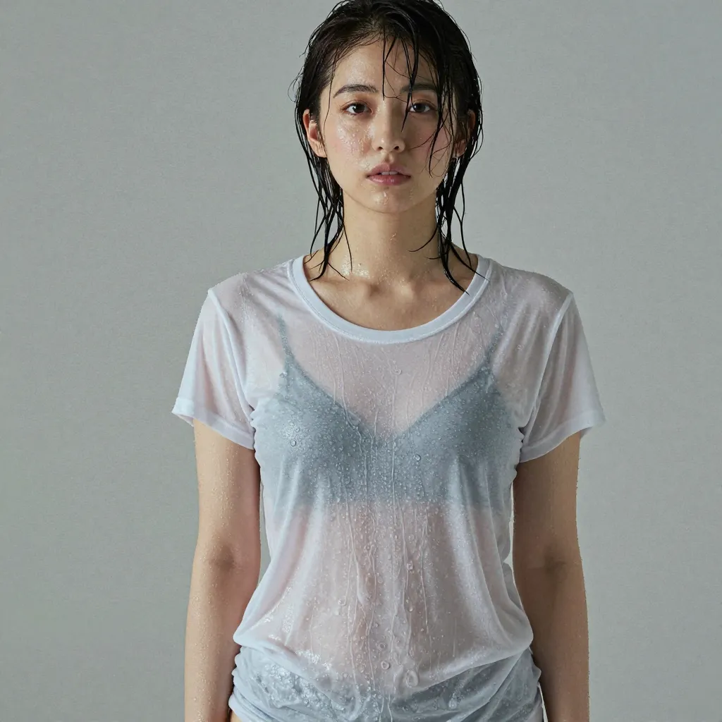 【実験】濡れた衣装の素材別透け具合検証|cotton・silk・linen・polyesterで透け方は変わるか